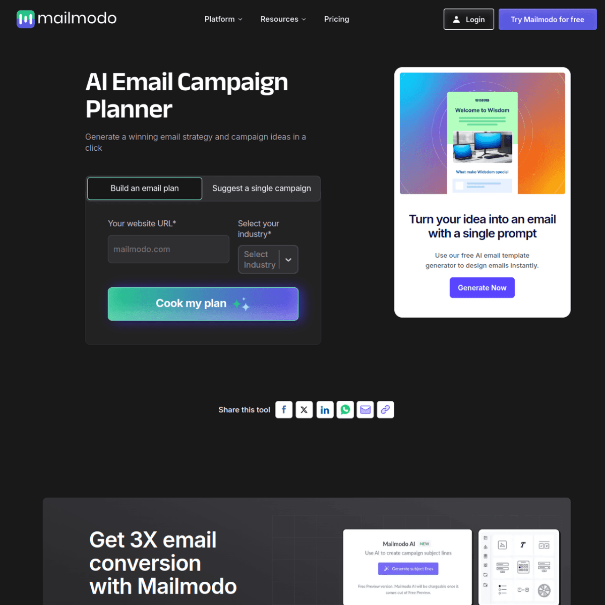 AI Email Campaign Planner  screenshot 1