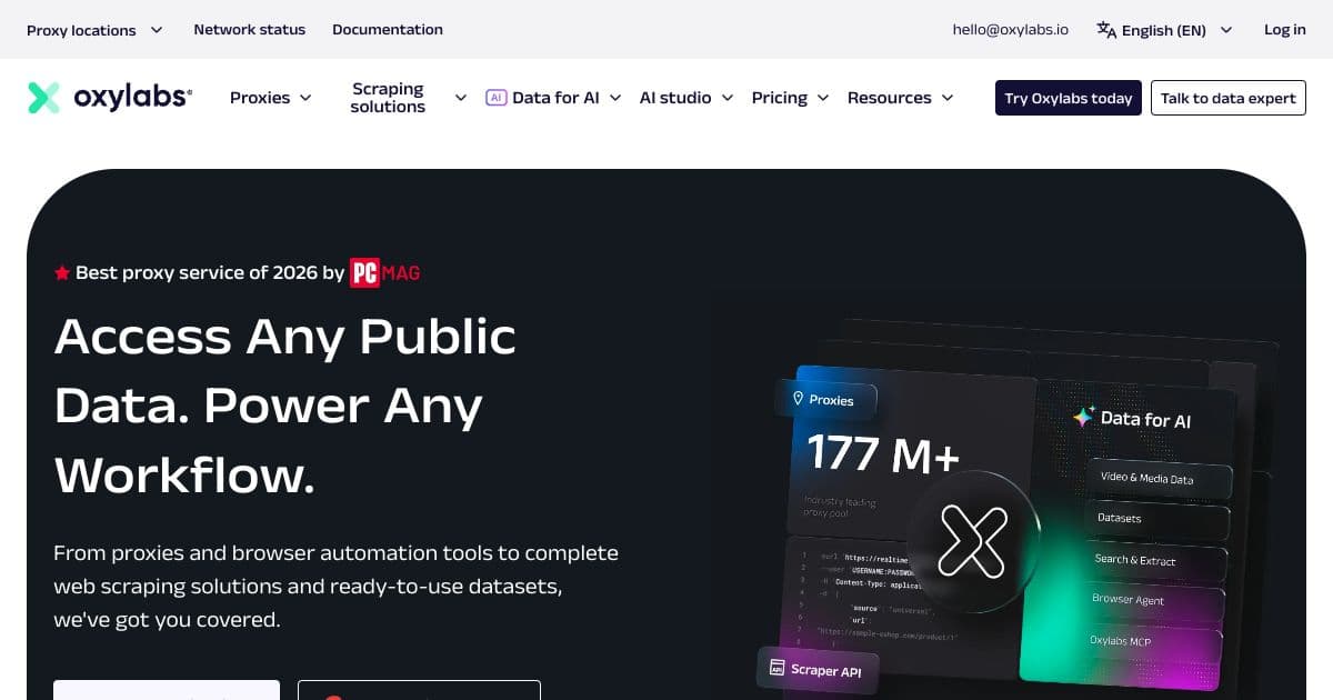 Oxylabs screenshot 1