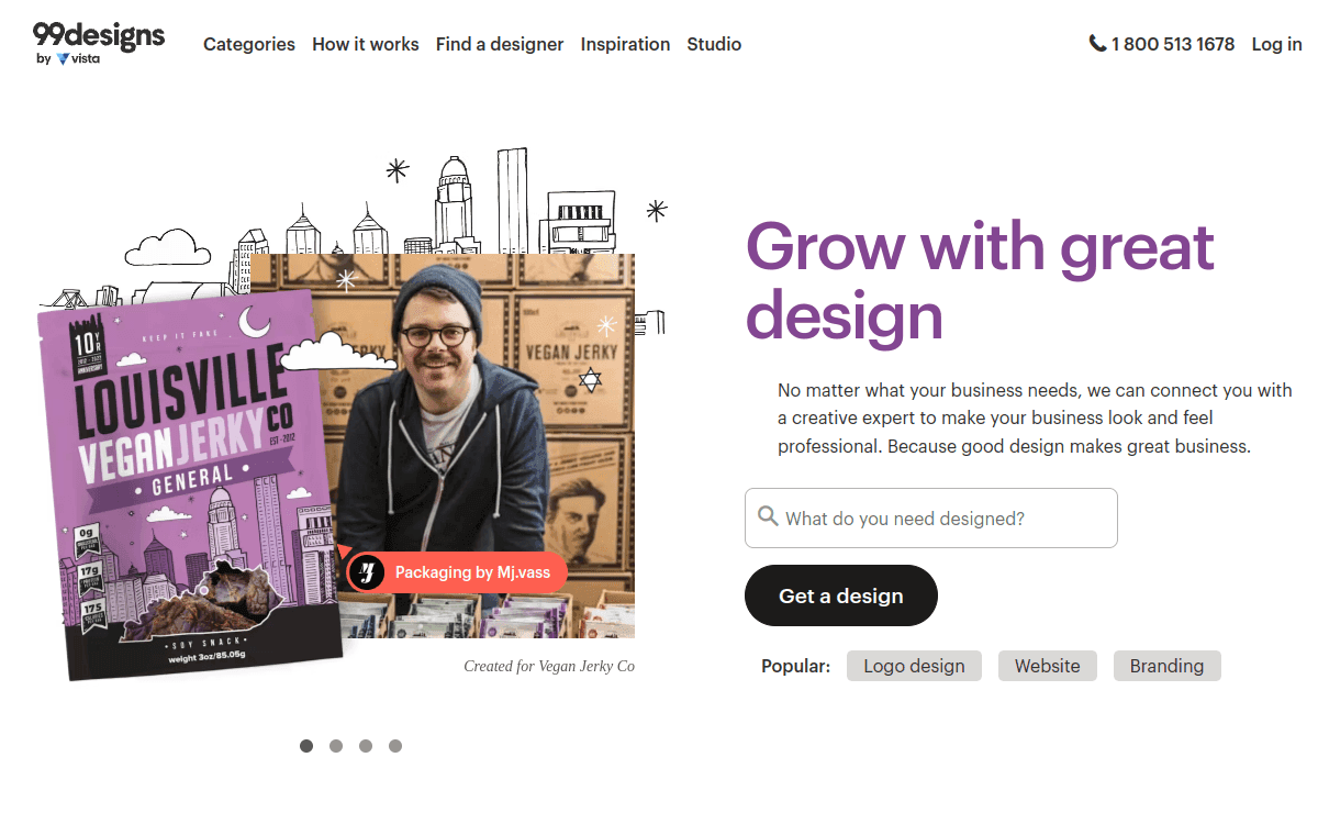 99designs screenshot 1