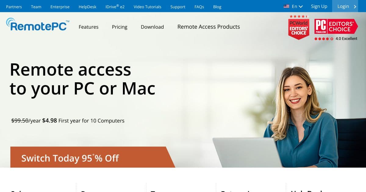 RemotePC screenshot 1
