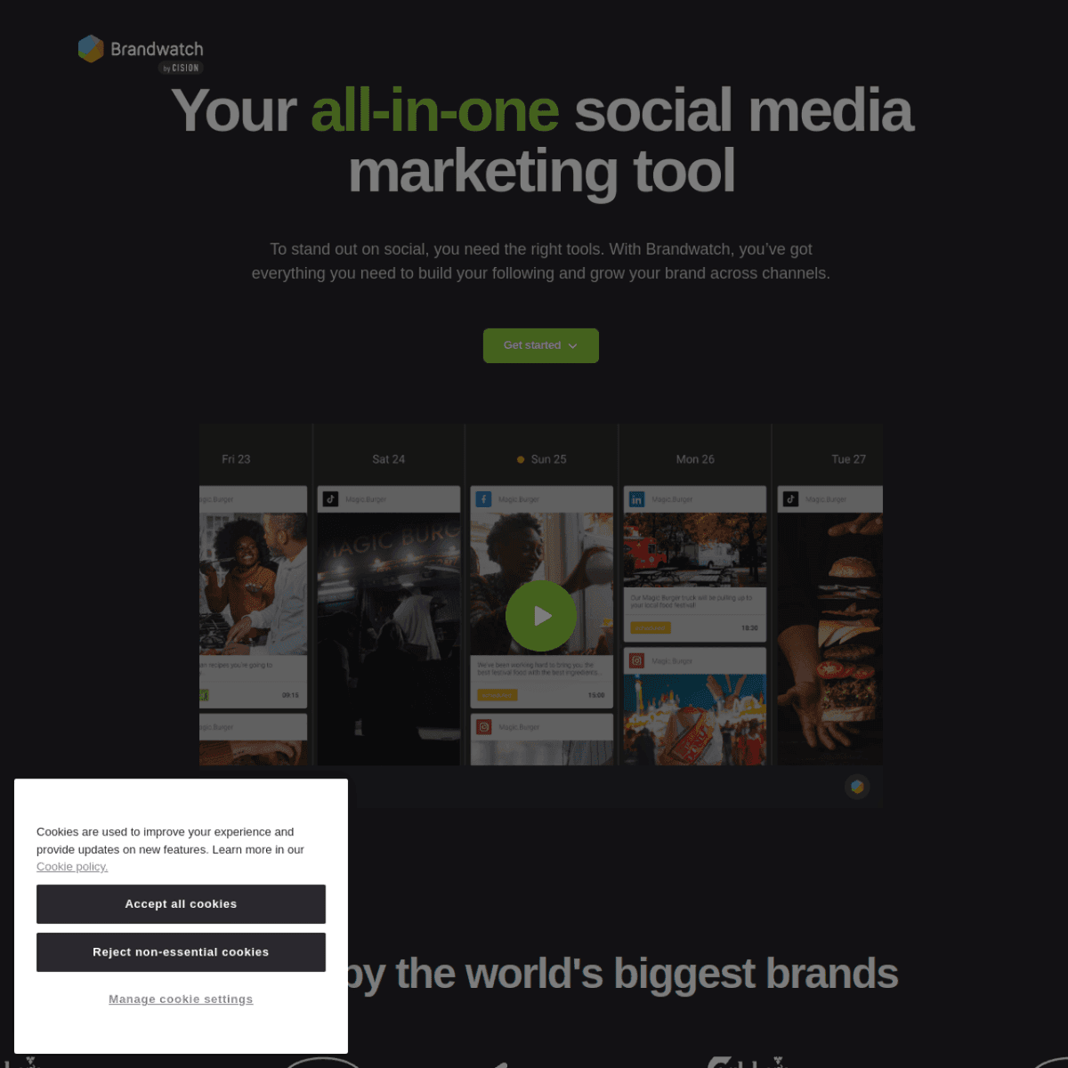 Brandwatch Social Media Tools screenshot 1