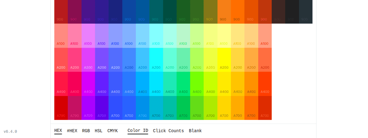 Material Design Color Palette thumbnail 2