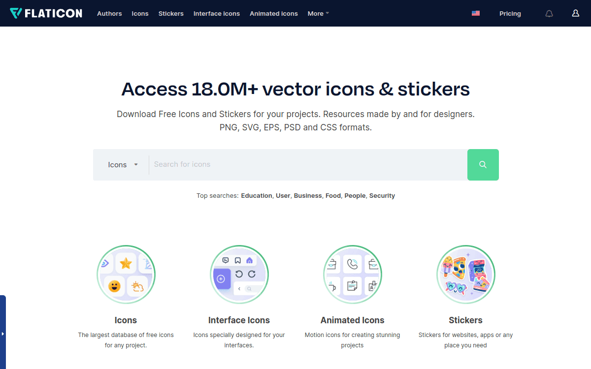 FlatIcon screenshot 1
