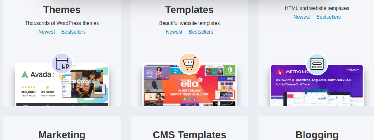 ThemeForest thumbnail 2