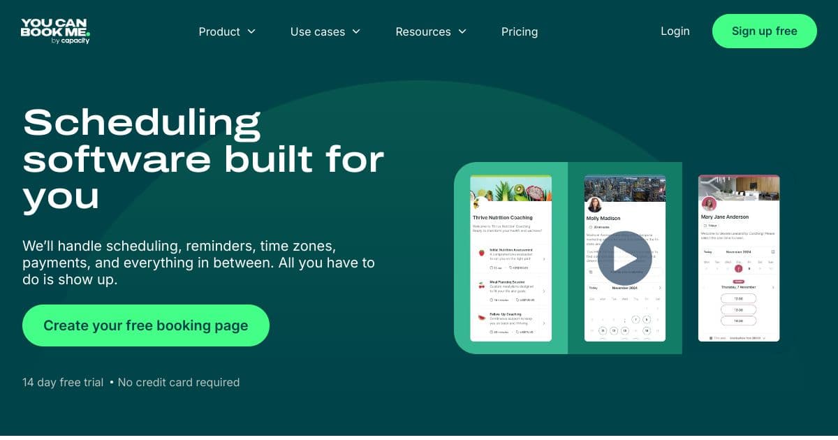 YouCanBookMe screenshot 1