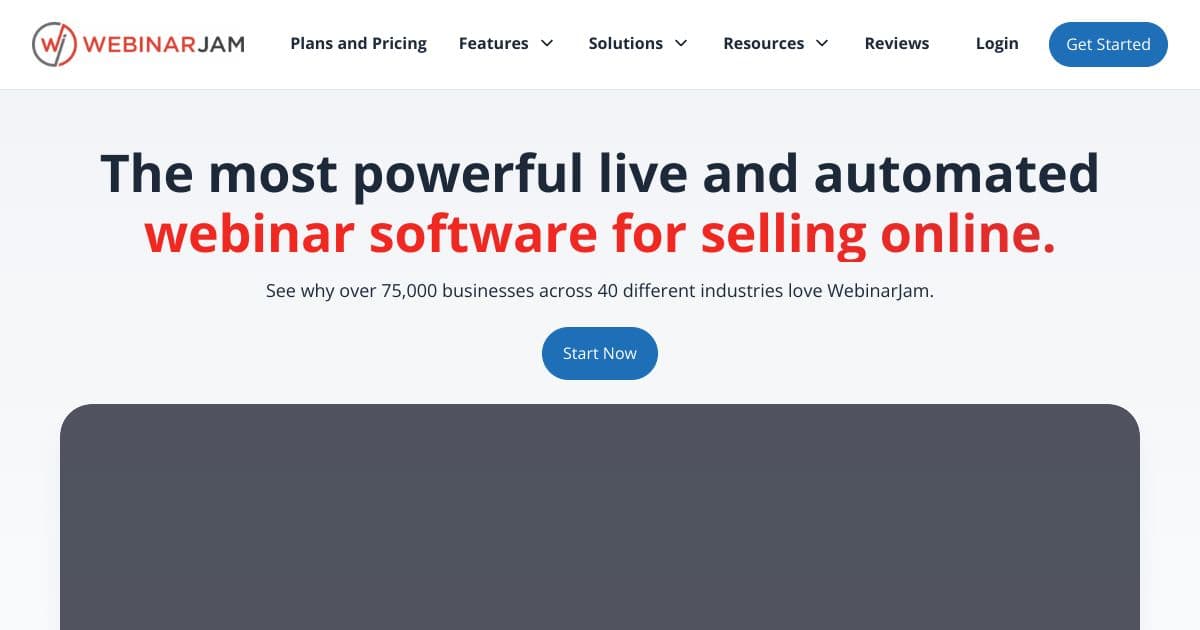 WebinarJam screenshot 1