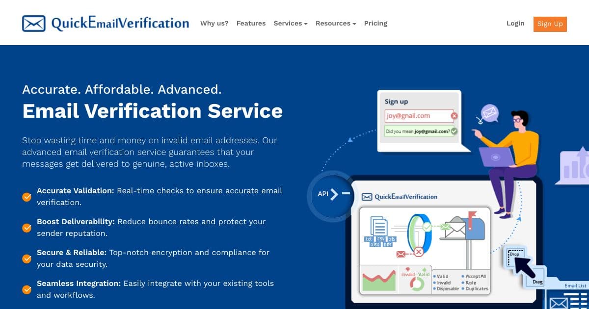 QuickEmailVerification screenshot 1