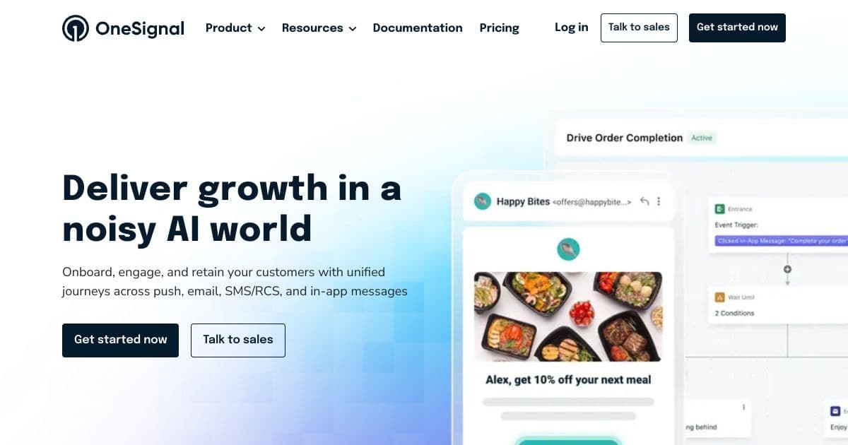 OneSignal screenshot 1