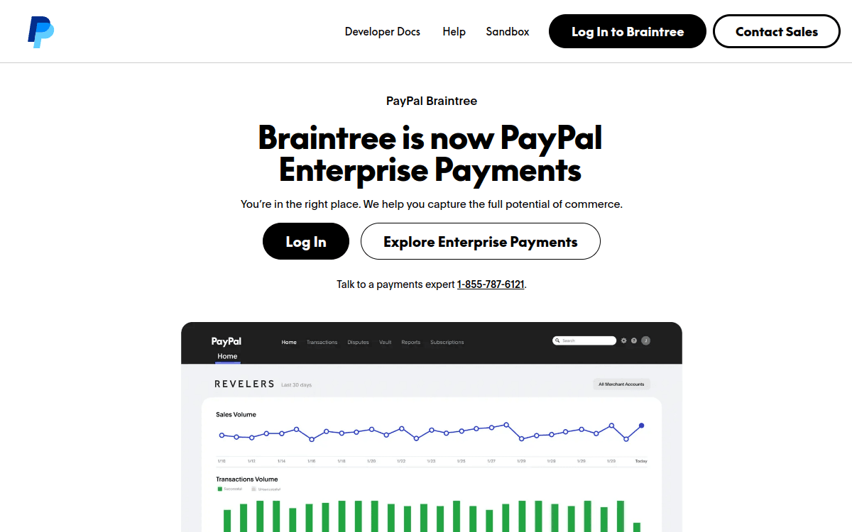 Braintree Payments screenshot 1