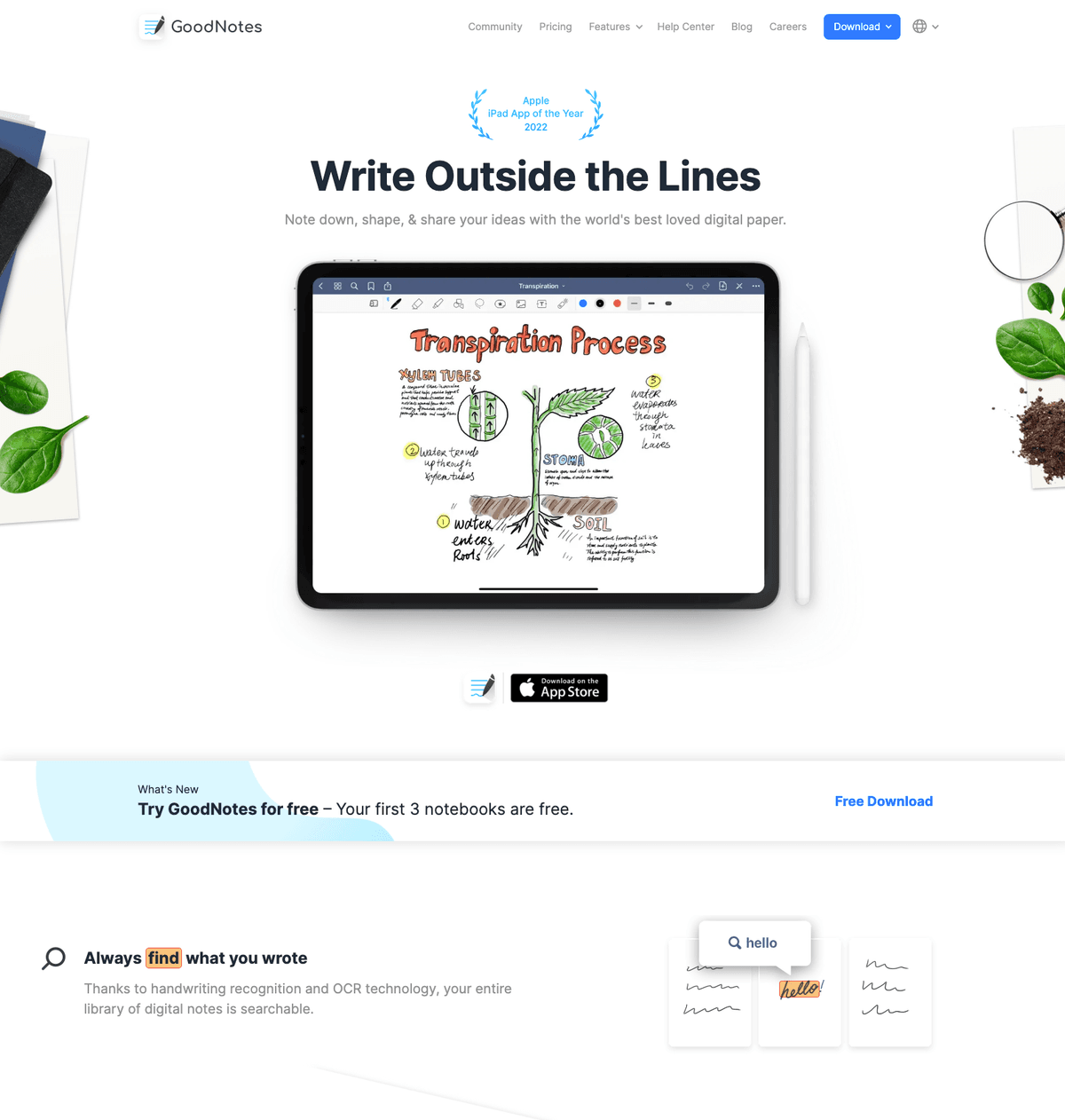 GoodNotes screenshot 1
