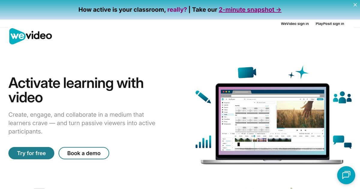 WeVideo screenshot 1
