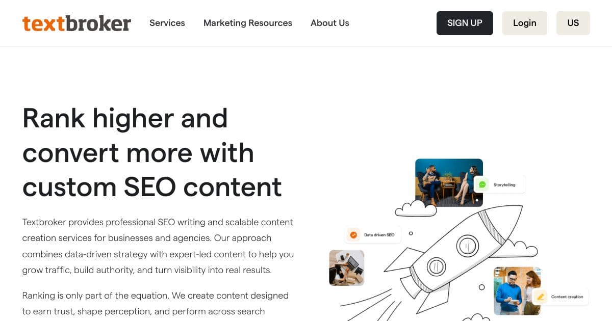 TextBroker screenshot 1