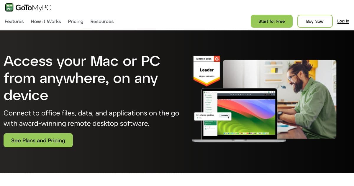 GoToMyPc screenshot 1