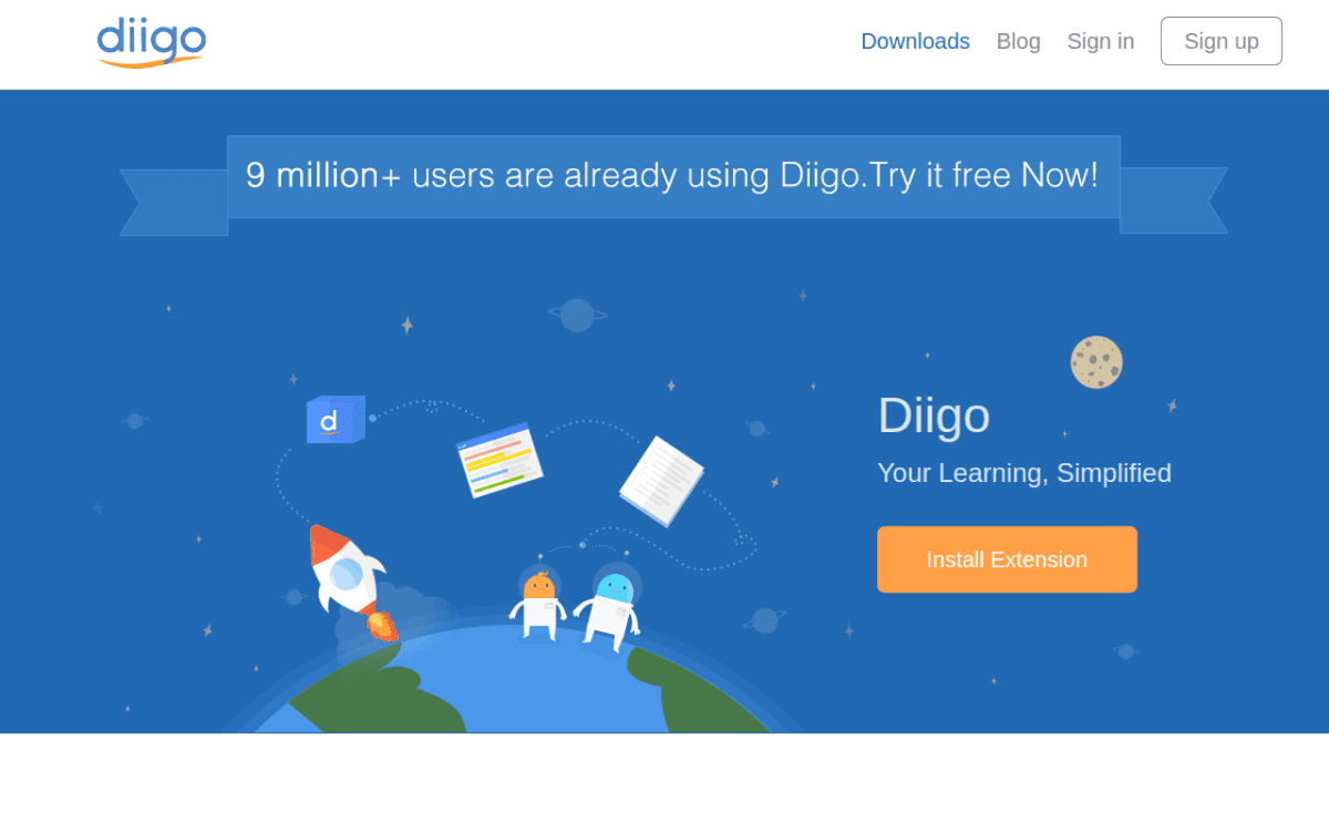 Diigo screenshot 1