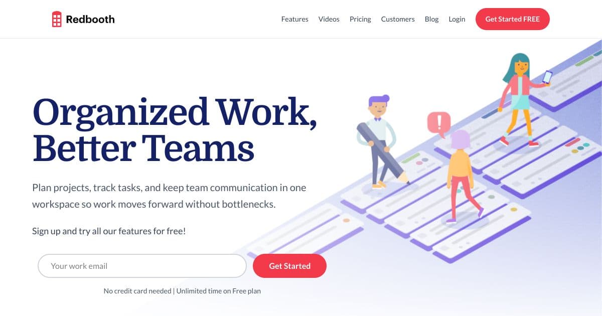 RedBooth screenshot 1