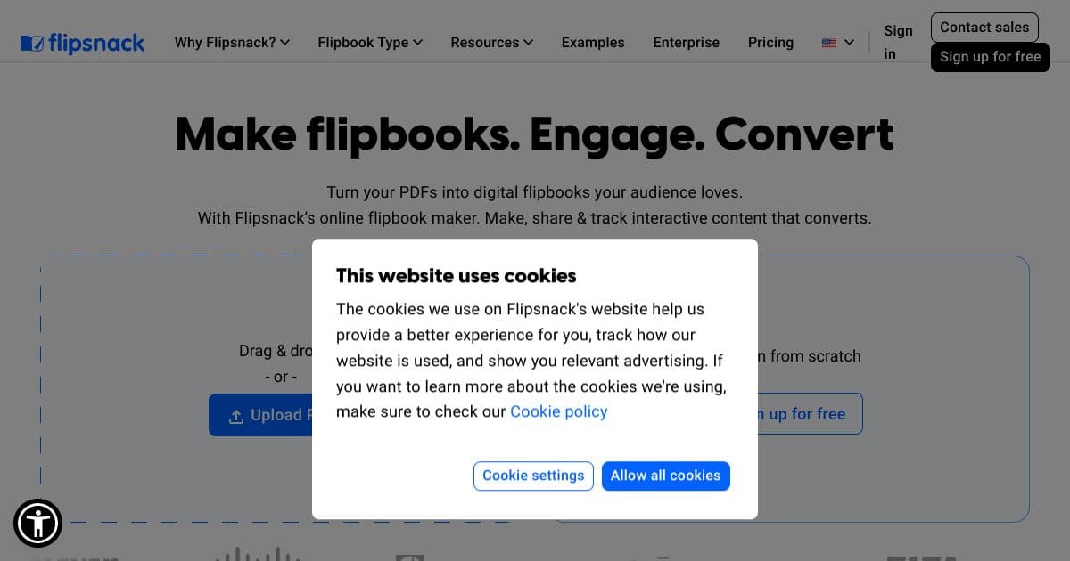 FlipSnack screenshot 1