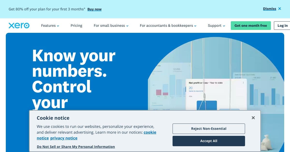 Xero screenshot 1