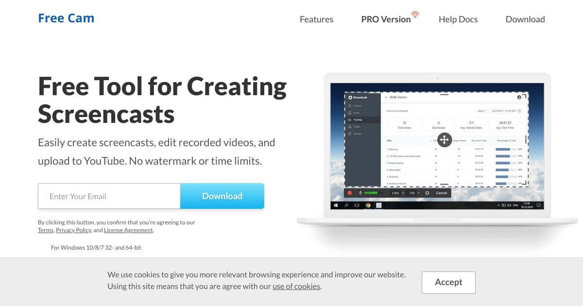 Free Cam screenshot 1