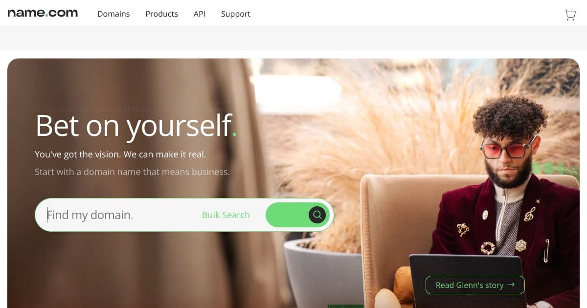 Name.com screenshot 1