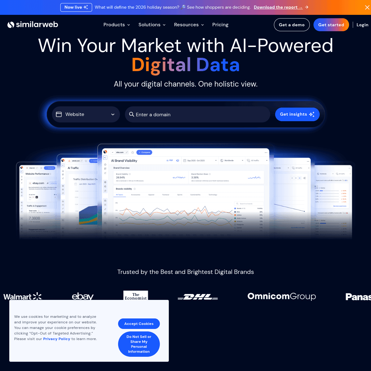 SimilarWeb screenshot 1