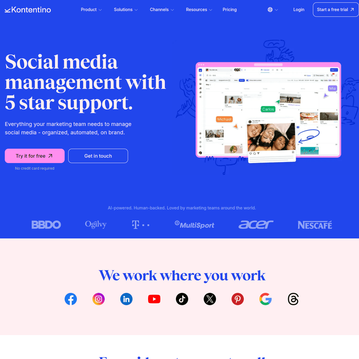 Kontentino screenshot 1