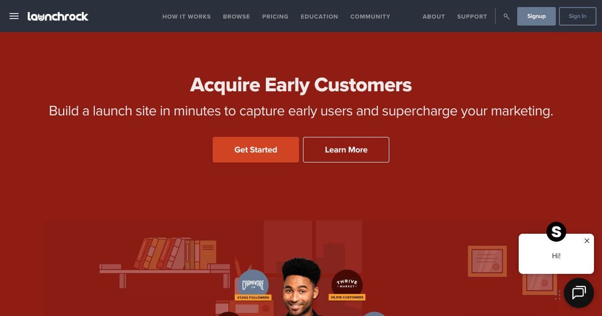 LaunchRock screenshot 1