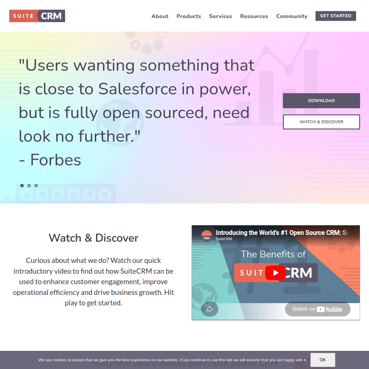 SuiteCRM screenshot 1