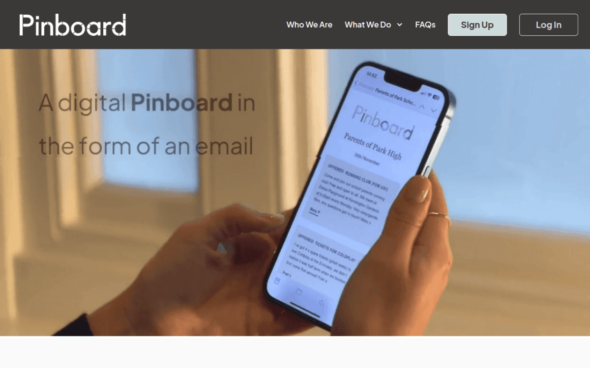 Pinboard screenshot 1