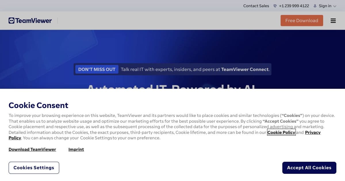 TeamViewer screenshot 1