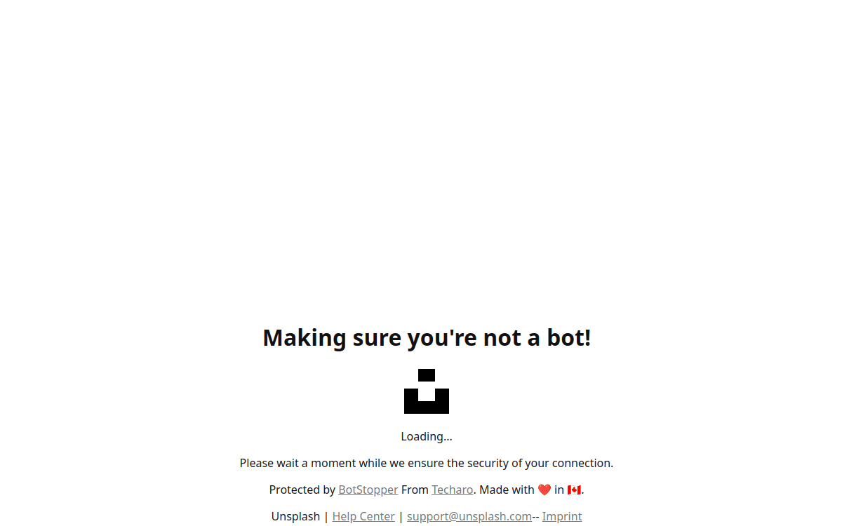 Unsplash screenshot 1