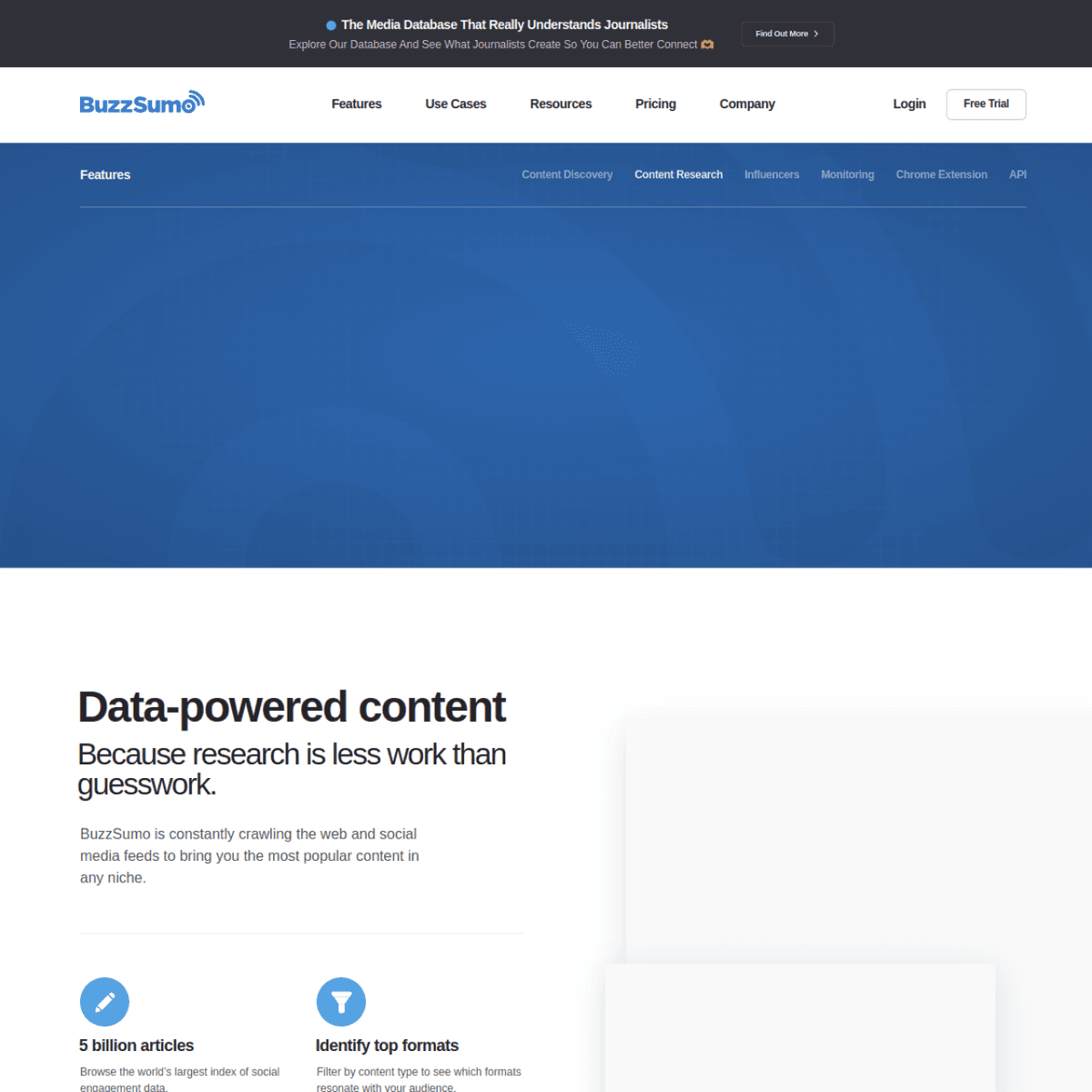 BuzzSumo Content Research screenshot 1