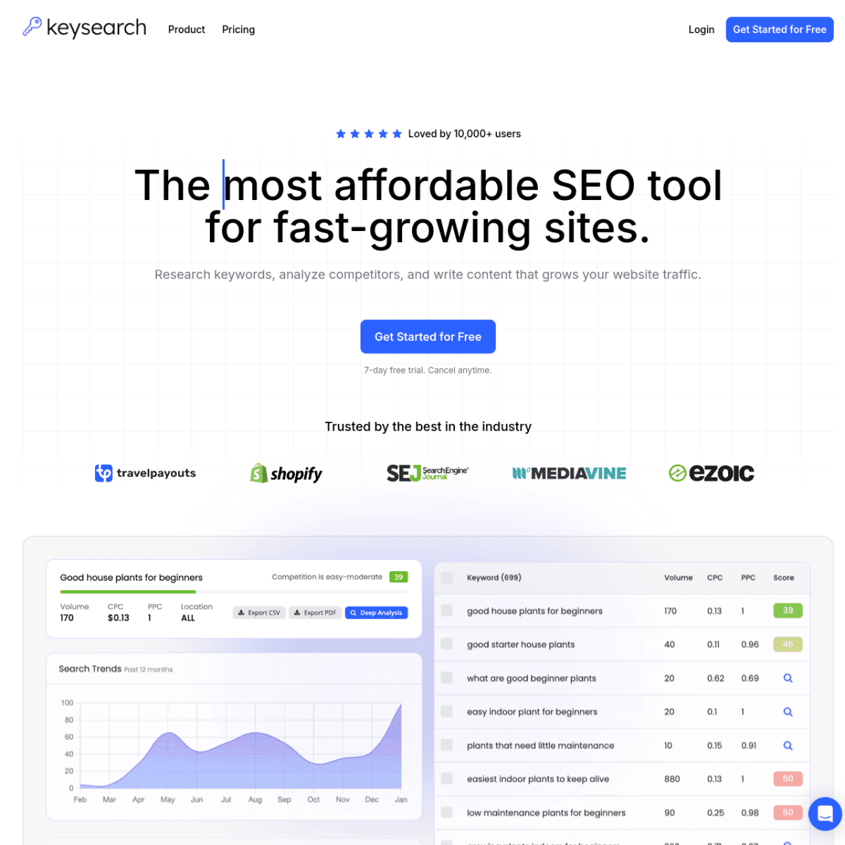 KeySearch screenshot 1