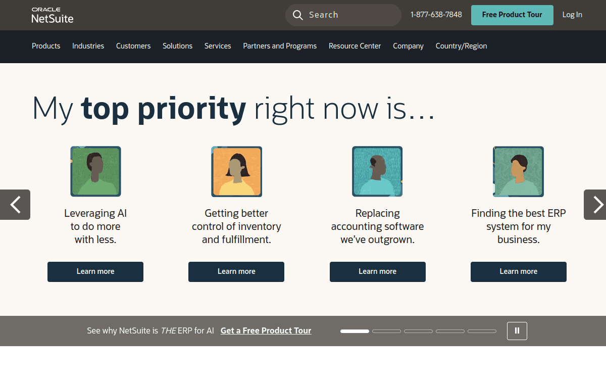 NetSuite screenshot 1