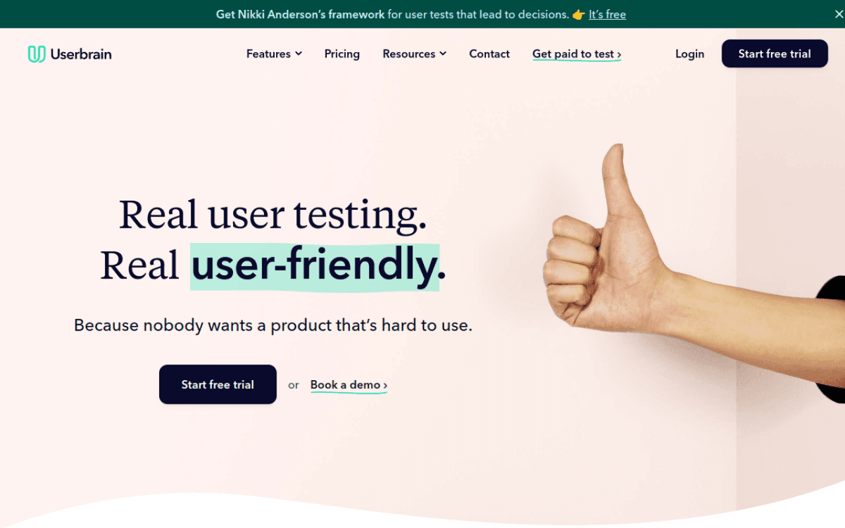 UserBrain screenshot 1