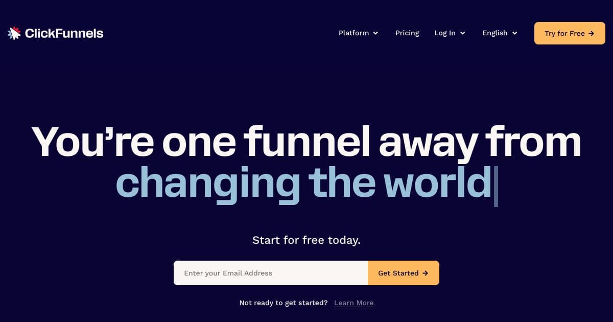 ClickFunnels screenshot 1