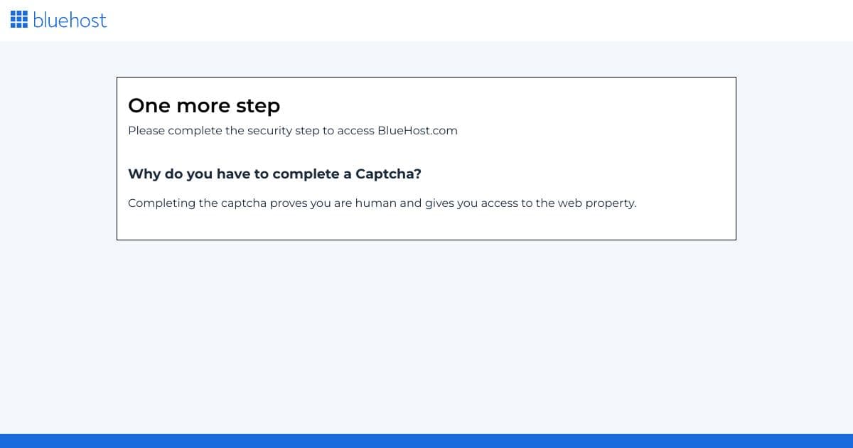 Bluehost AI Website Builder screenshot 1