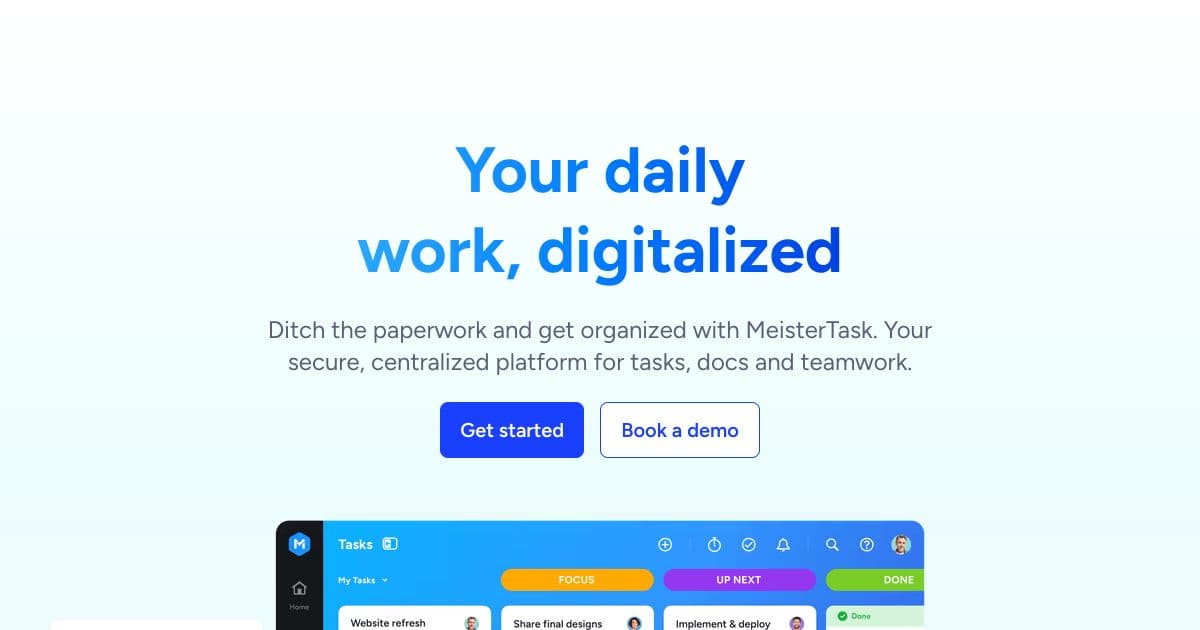 MeisterTask screenshot 1