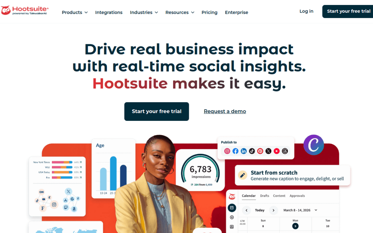 Hootsuite screenshot 1