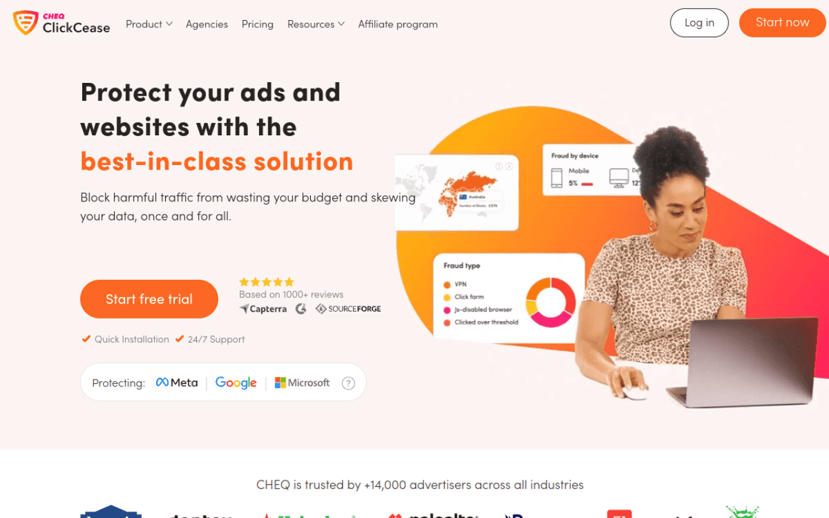 ClickCease screenshot 1