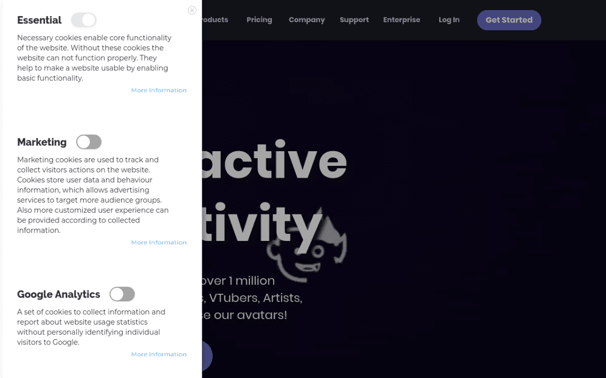 Facerig screenshot 1