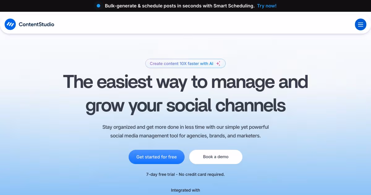 Content Studio screenshot 1