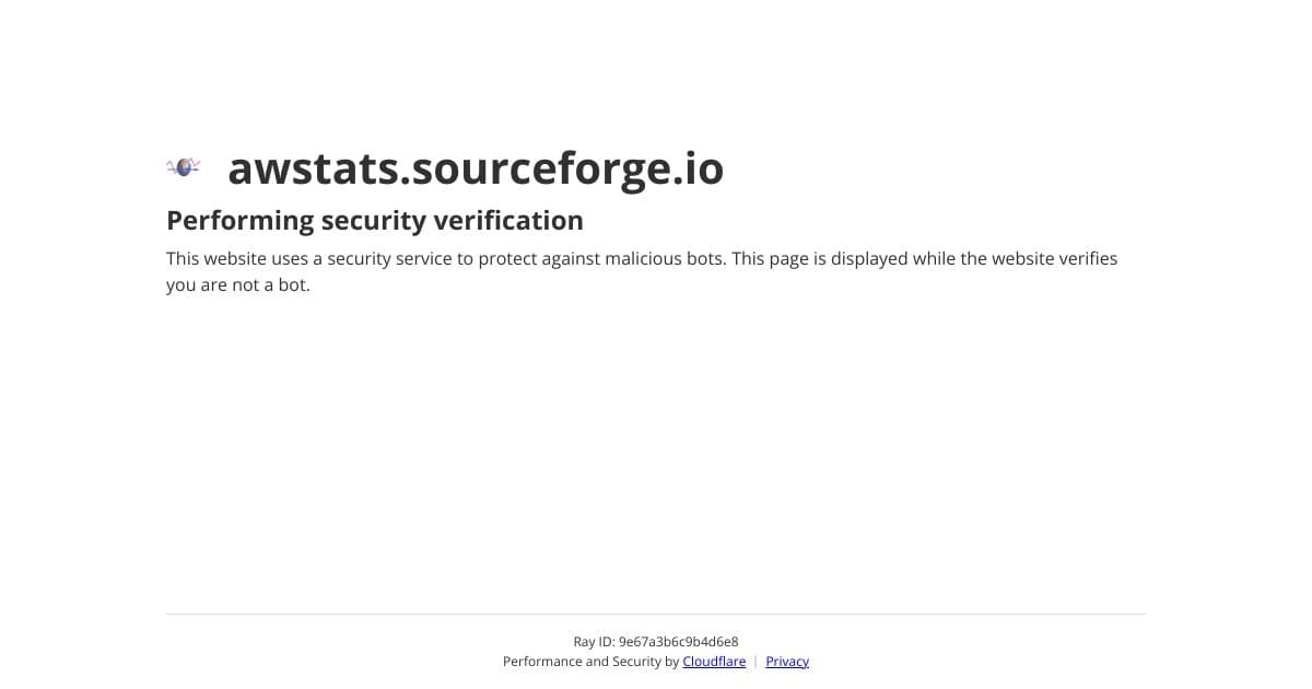 AwStats screenshot 1