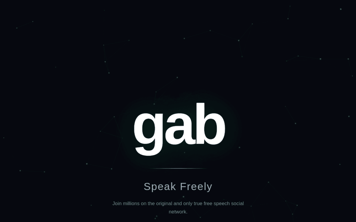 Gab screenshot 1