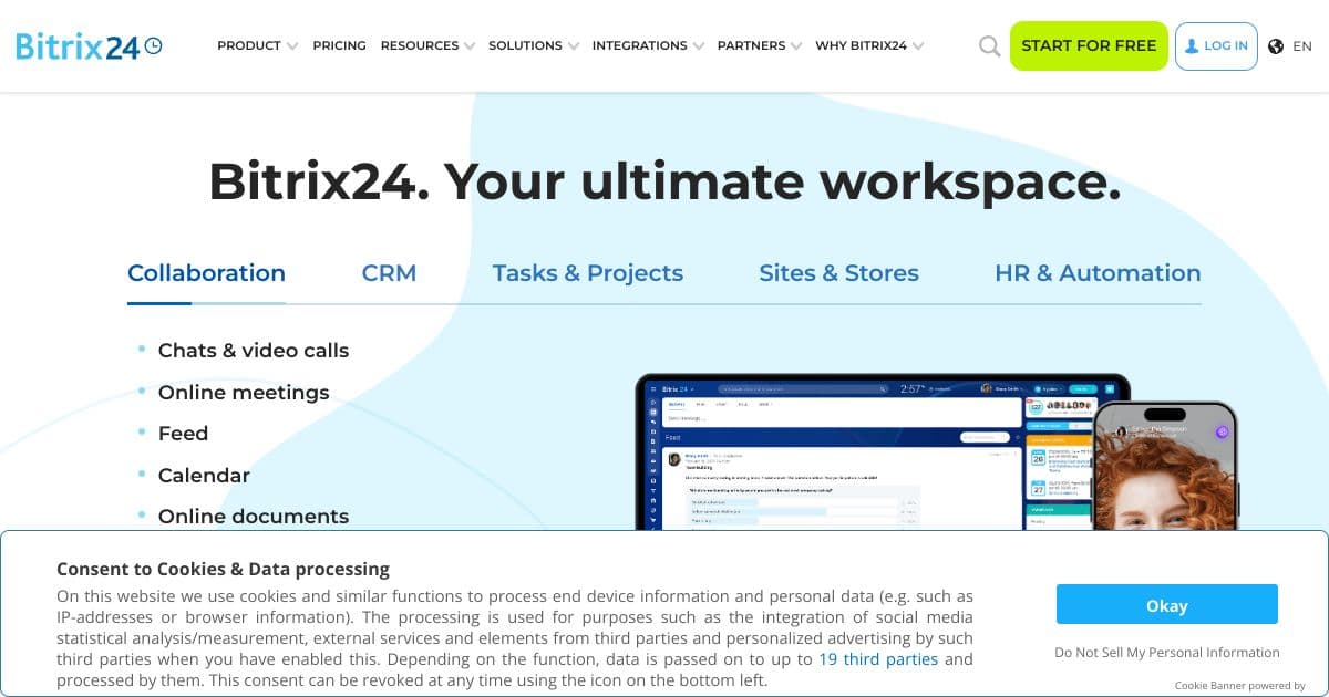 Bitrix24 screenshot 1