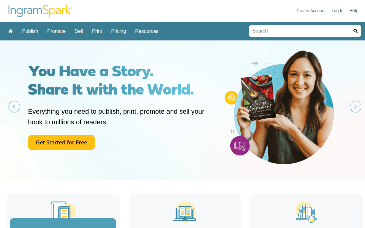 IngramSpark screenshot 1