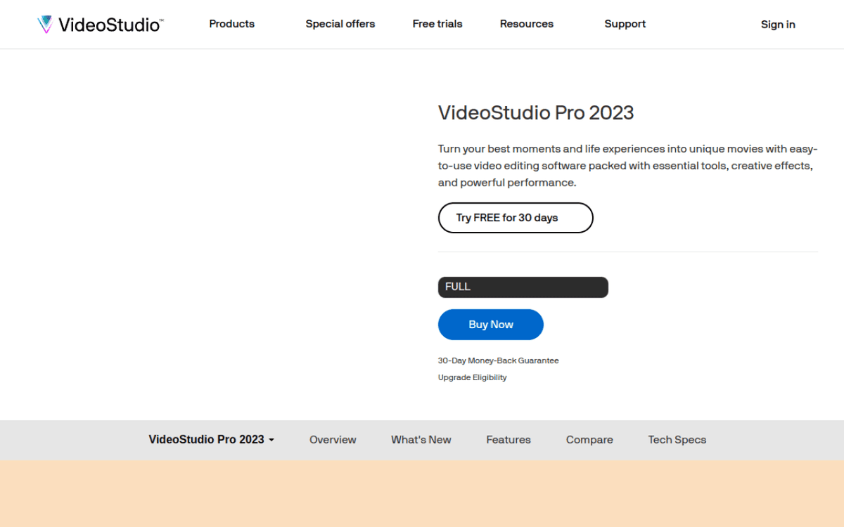 Corel VideoStudio screenshot 1