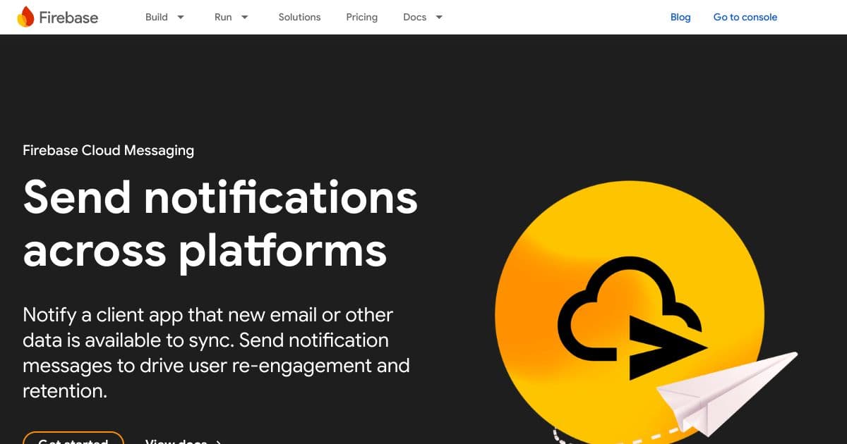 Firebase Cloud Messaging screenshot 1