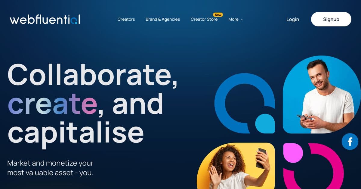 Webfluential screenshot 1