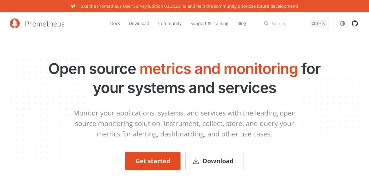 Prometheus screenshot 1