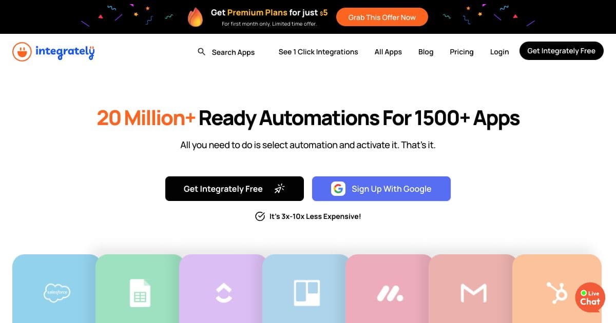 Integrately screenshot 1